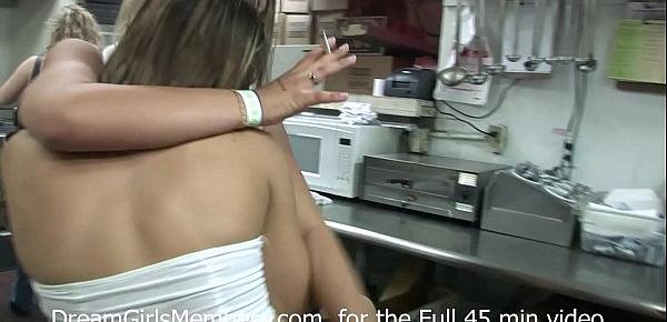  College Teens First Time Naked In Public At Bar Wet T Shirt Contest